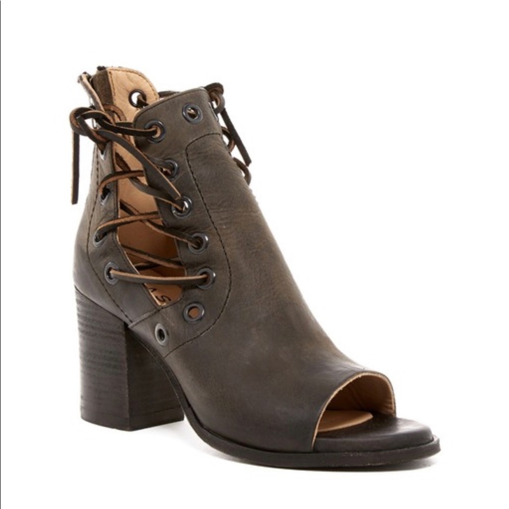 BASKE California Fury Peep Toe Booties
